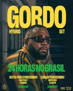 GORDO's 24-Hour Music Marathon Is Coming to Brazil—Don’t Miss It!