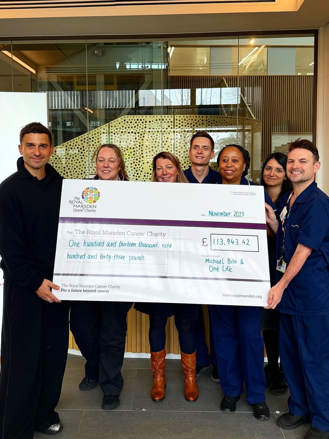 Michael Bibi’s Biggest Donation Yet Marks His Cancer-Free Anniversary