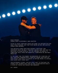 After 27 Years, Cosmic Gate Will Never Be the Same: Inside the Cosmic Gate Bossi retirement