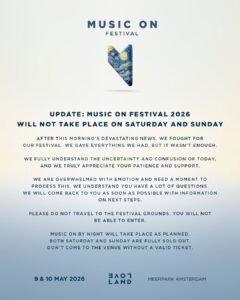 Amsterdam’s Biggest Weekend Ruined? Why Music On Festival Was Shut Down!